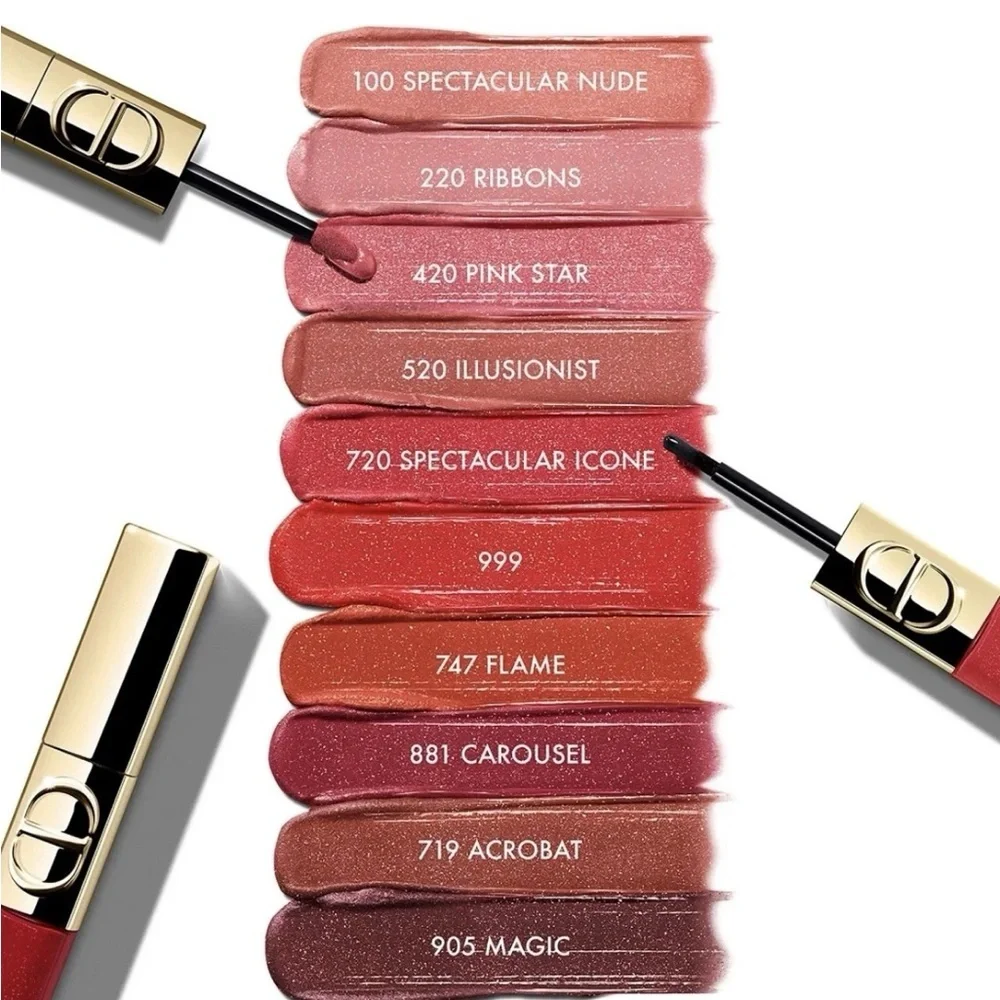 Rouge Dior Forever Sequin Liquid Lipstick – 420 Pink Star - Picture 2 of 3